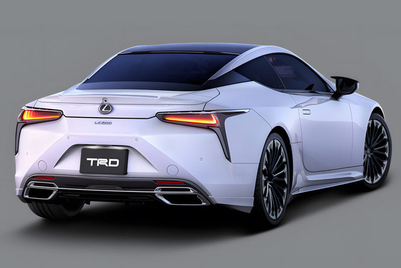 フルカーボン製カウリングやプリズムカットが魅力！新型 LEXUS LC“EXTERIOR PARTS(TRD)”発売