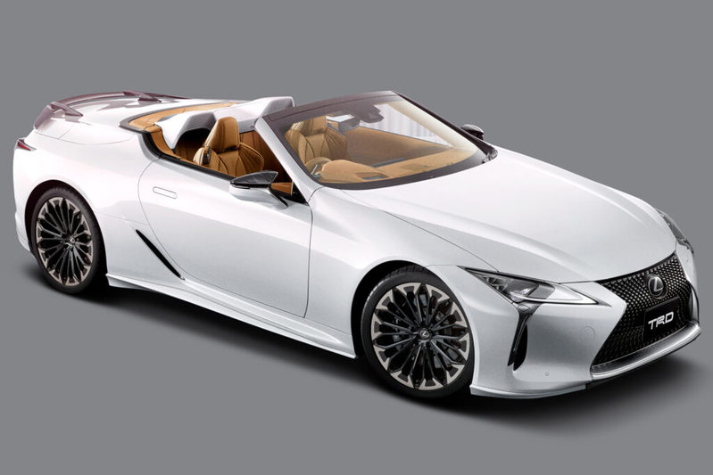 フルカーボン製カウリングやプリズムカットが魅力！新型 LEXUS LC“EXTERIOR PARTS(TRD)”発売